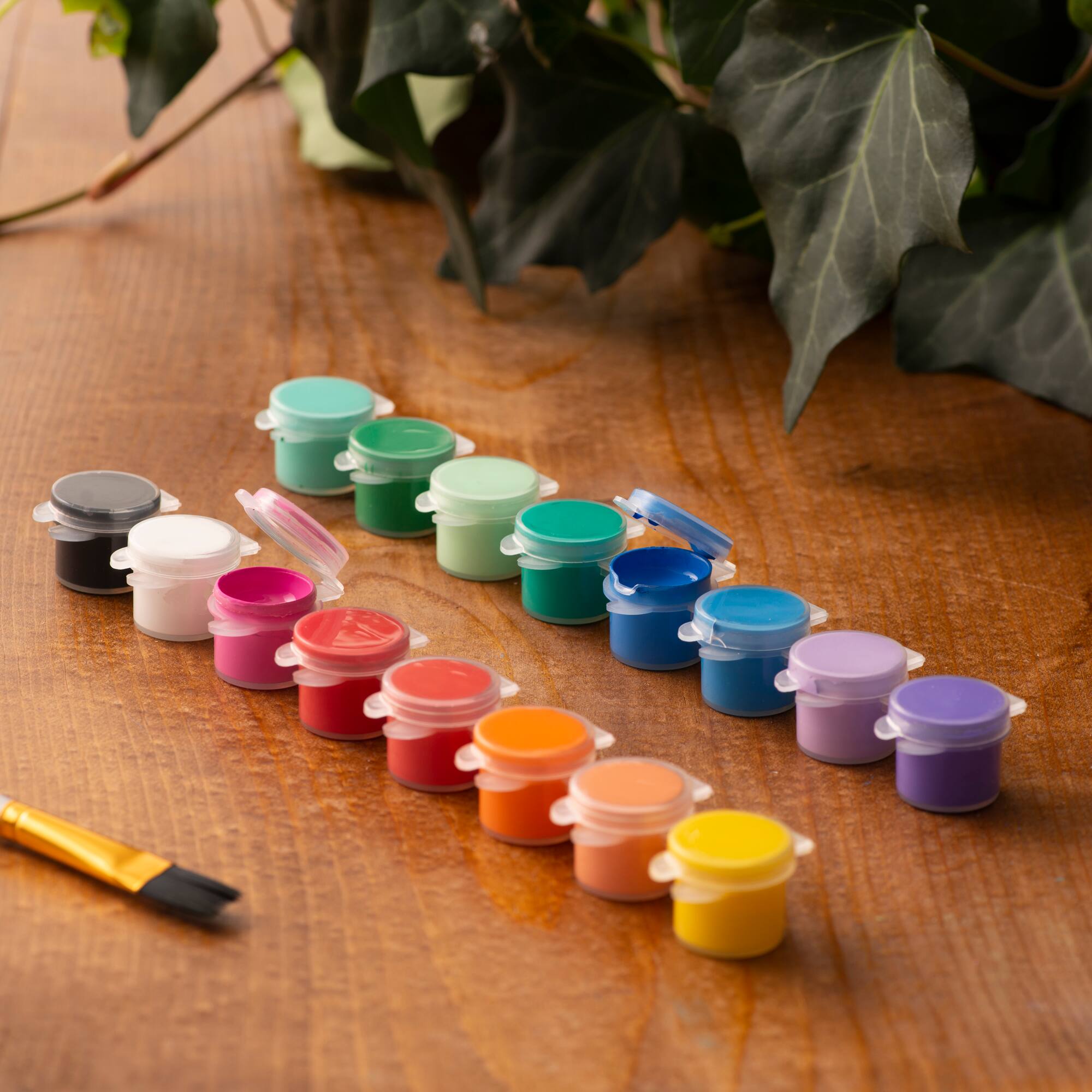 12 Pack: Bright Acrylic Paint Pot Set by Craft Smart®